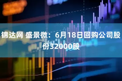 锦达网 盛景微：6月18日回购公司股份32000股